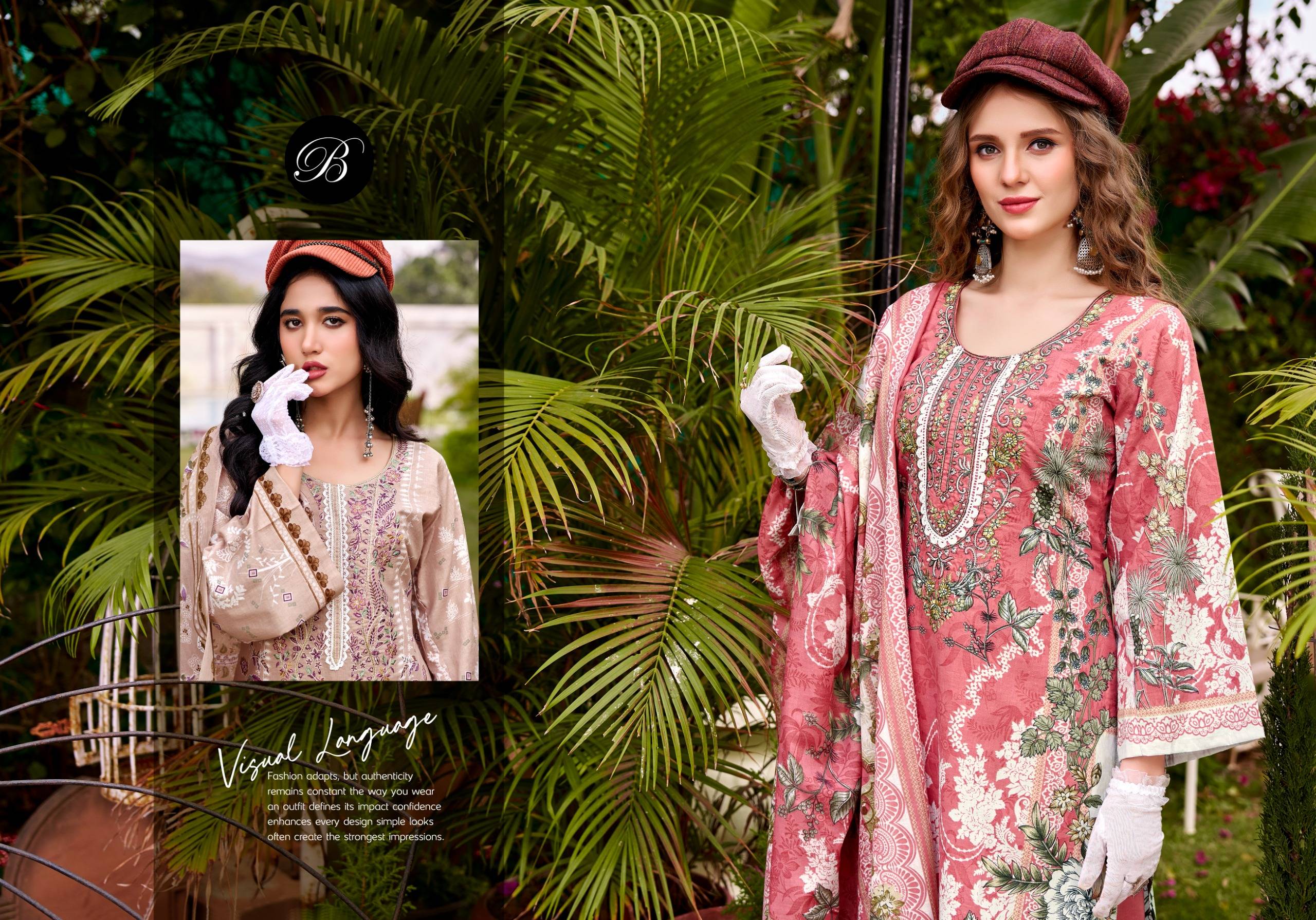  GULISTAAN by BelliZa DesigNer 949-001 TO 949-008 SERIES Pakistani Stylish Embroidered PURE COTTON COLLECTION At Wholesale Price